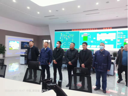 漢中市生態環境局副局長楊寶軍一行來公司開展節前環保檢查 漢中市生態環境局副局長楊寶軍一行來公司開展節前環保檢查