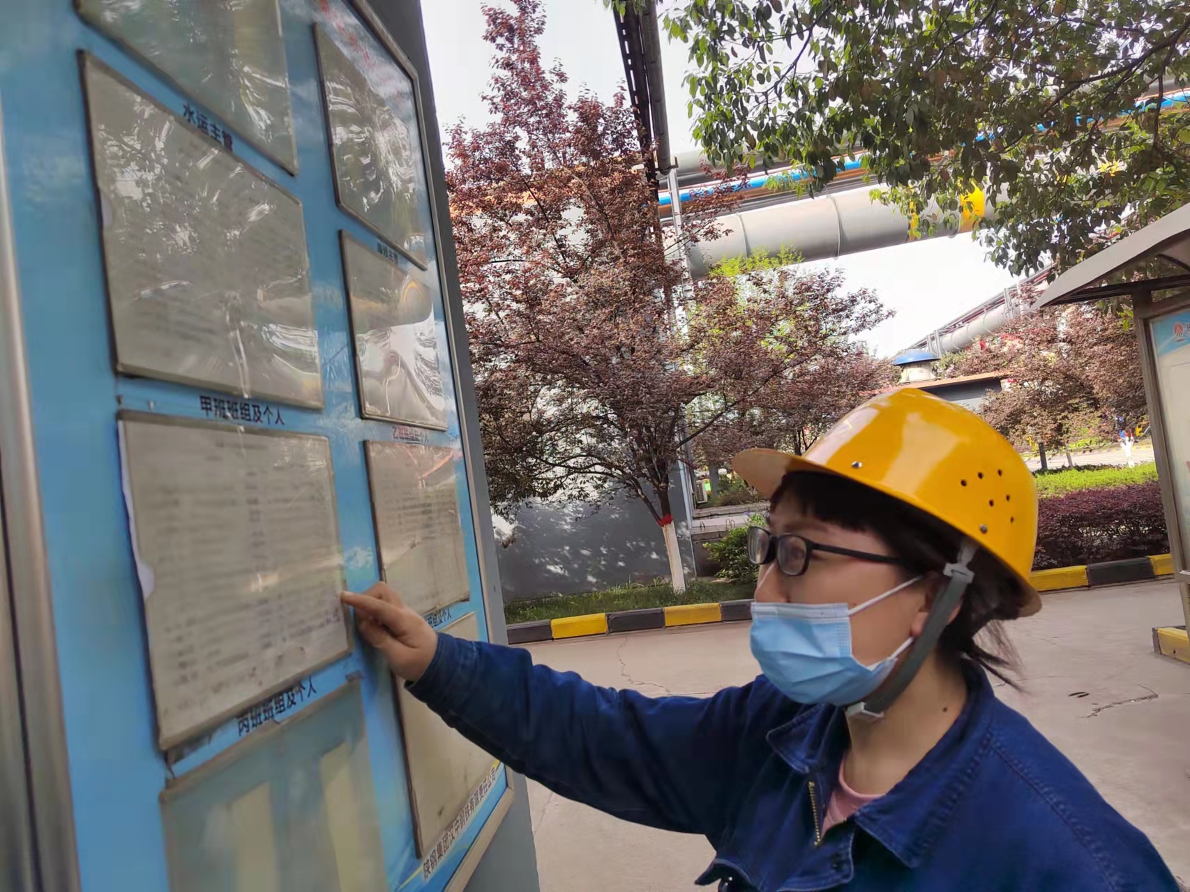 快看,檢修現場的“三角梅” 快看,檢修現場的“三角梅”