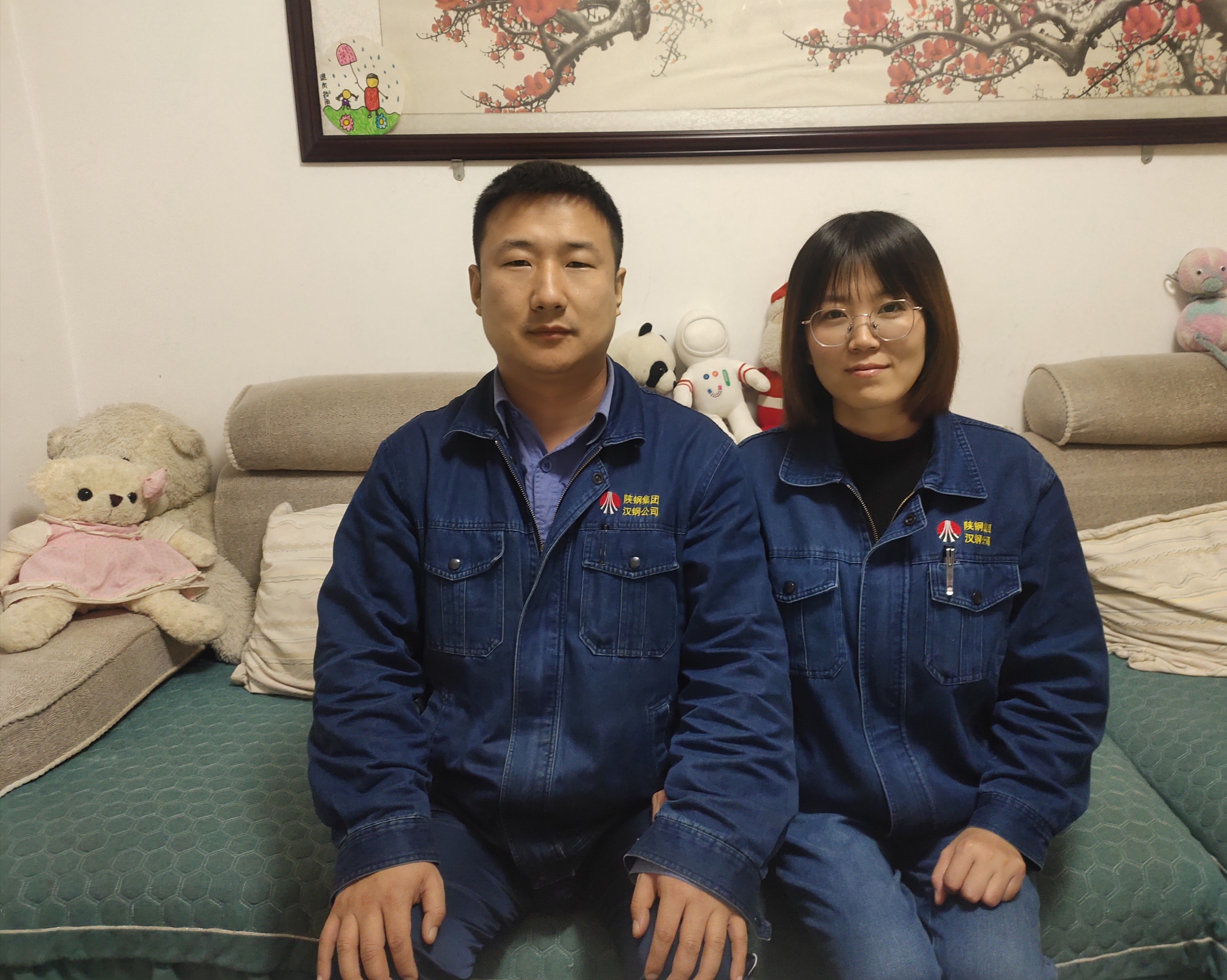 鋼城里的“夫妻檔” 鋼城里的“夫妻檔”