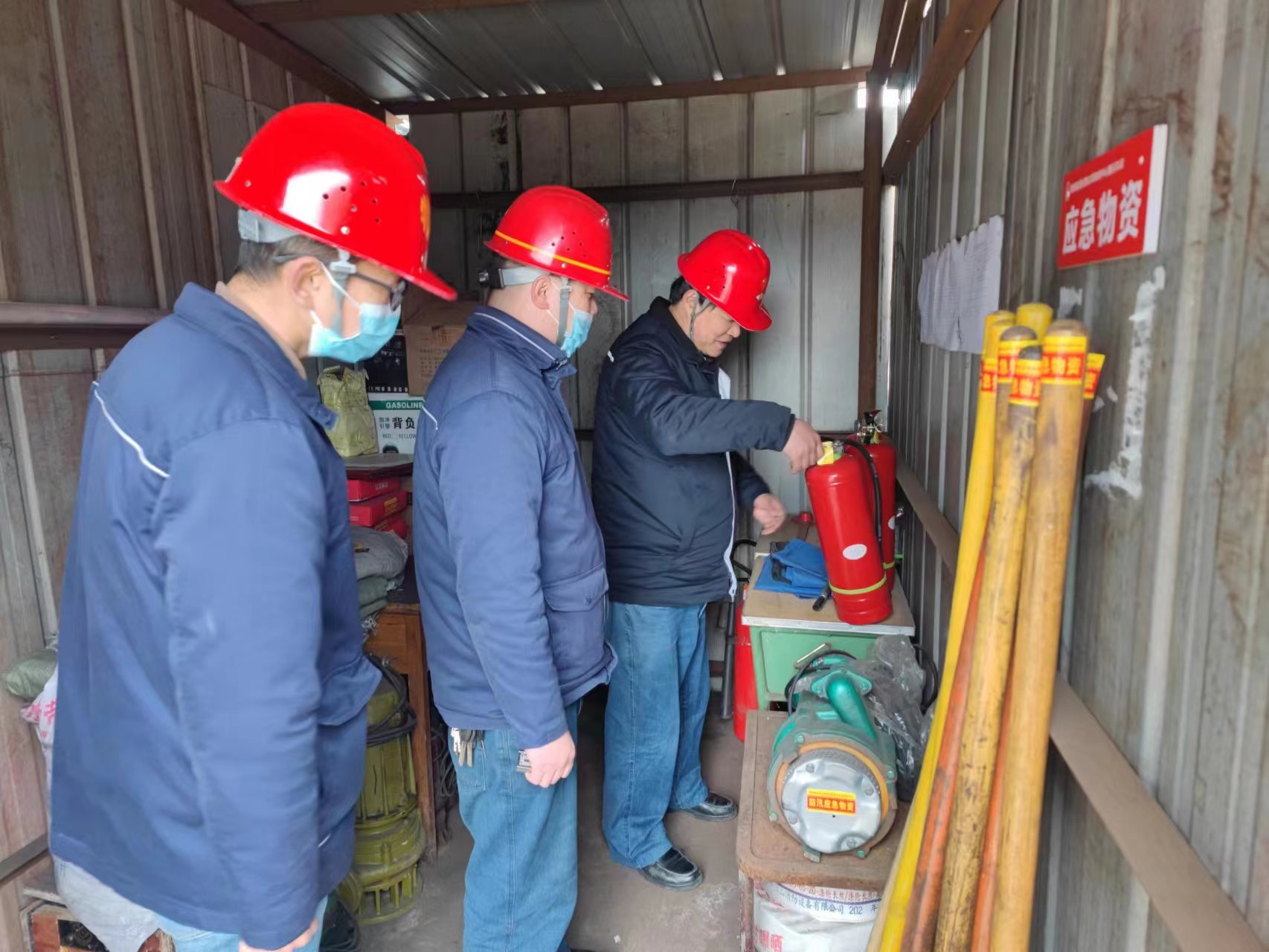 物流中心黨總支：強化管控打好春季消防安全攻堅戰