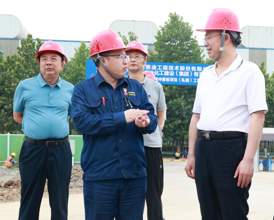 陜西有色金屬集團黨委委員、副總經理黃忠良一行到公司調研 陜西有色金屬集團黨委委員、副總經理黃忠良一行到公司調研