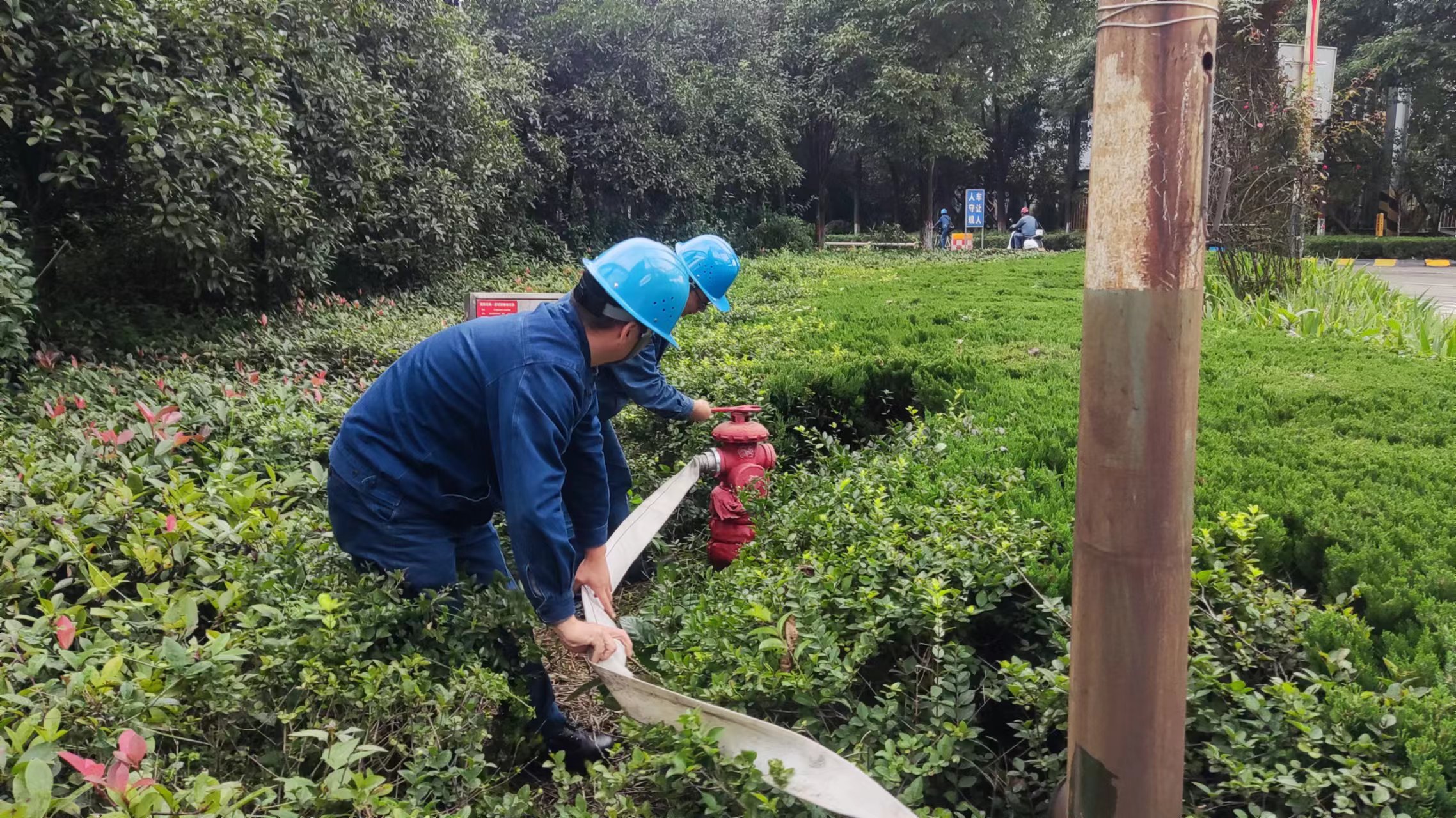 漢鋼公司開(kāi)展粉塵涉爆事故應(yīng)急演練 漢鋼公司開(kāi)展粉塵涉爆事故應(yīng)急演練