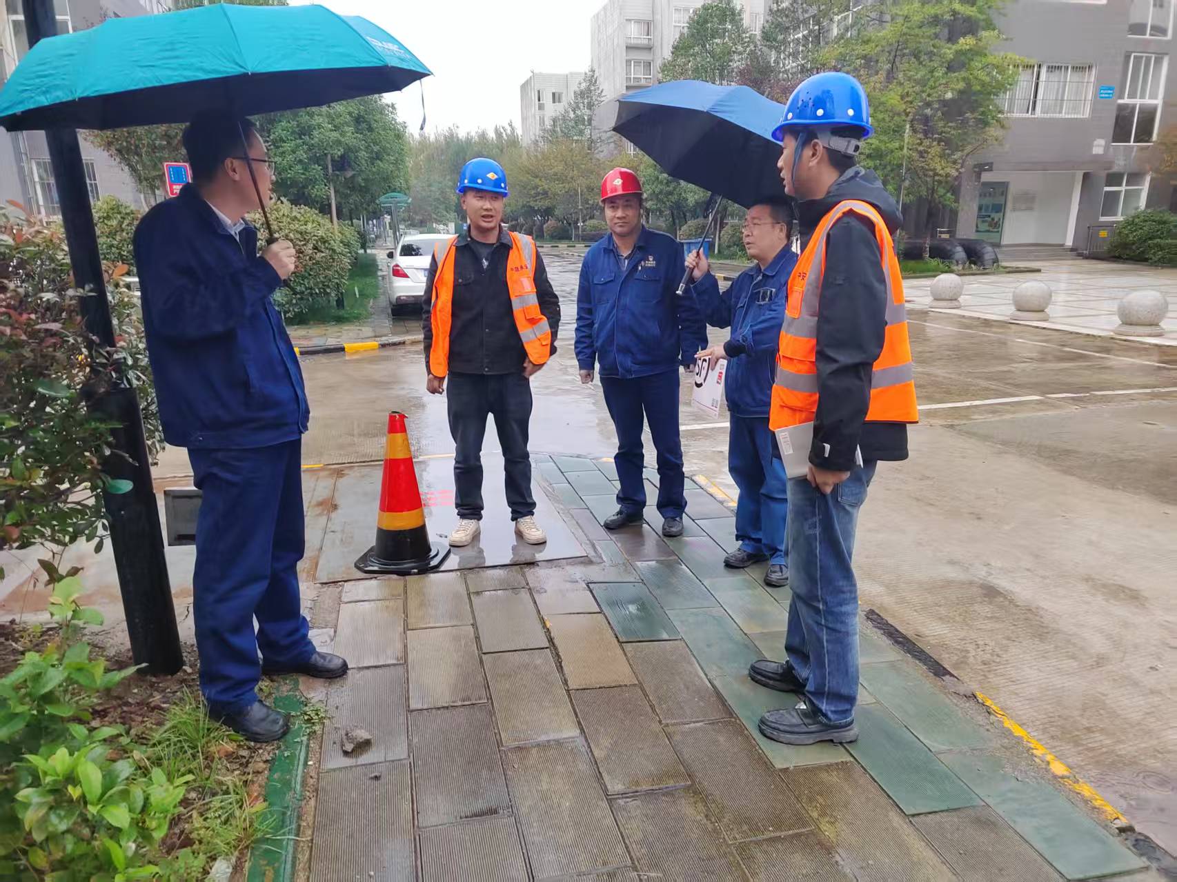 高效銜接顯擔當 文明施工暖民心 高效銜接顯擔當 文明施工暖民心