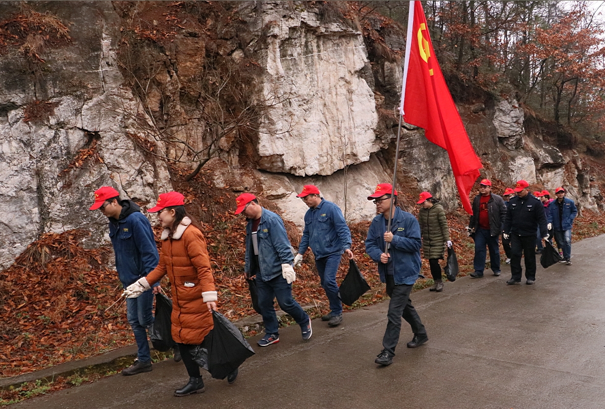 【團青動態】定軍山上文明使者樹新風 【團青動態】定軍山上文明使者樹新風