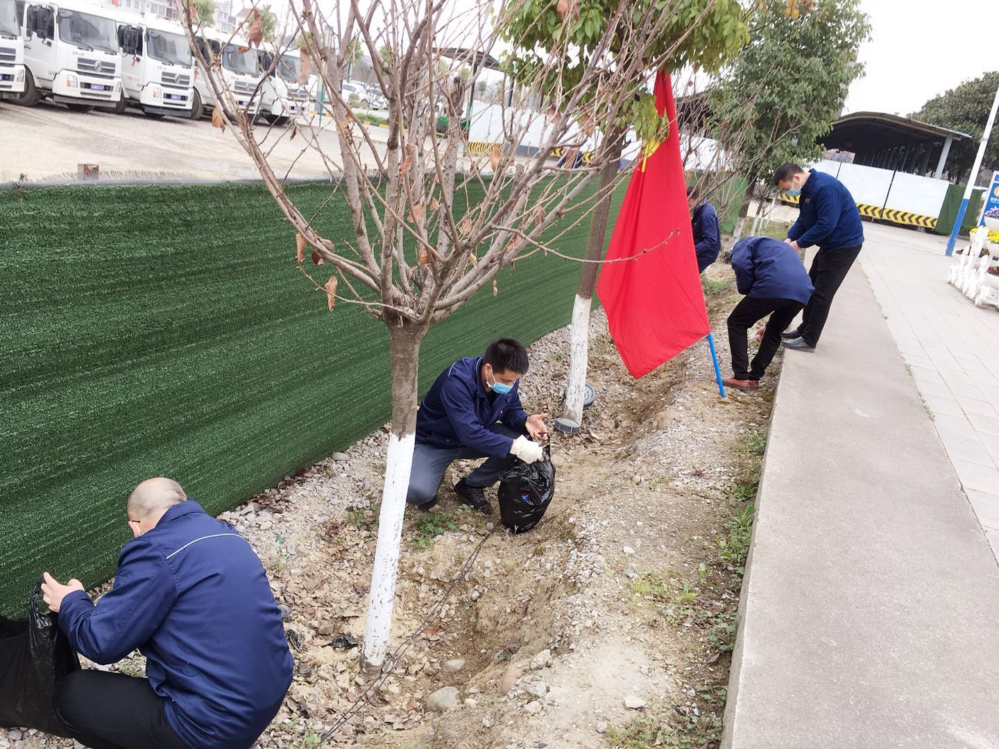 【美麗漢鋼】學雷鋒、樹新風,機關四支部在行動 【美麗漢鋼】學雷鋒、樹新風,機關四支部在行動